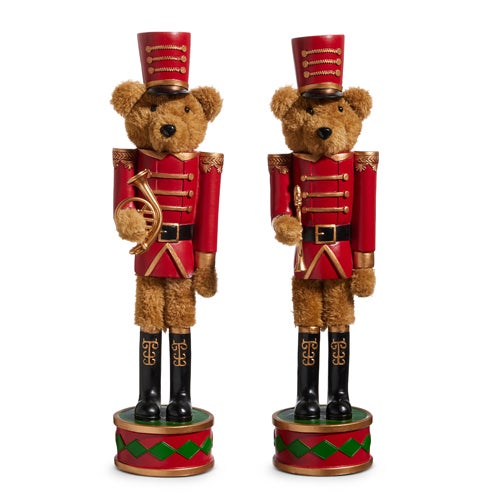 Teddy bear nutcracker discount